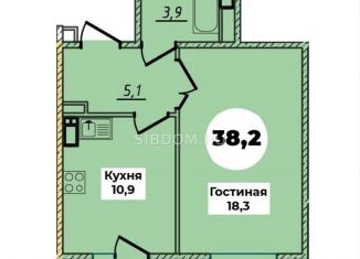 Продается 1-ком. квартира, 38.2 м2, Бурятия, 148-й микрорайон, 10/2