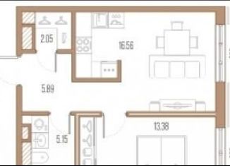 Продаю 1-комнатную квартиру, 43 м2, Санкт-Петербург, метро Новочеркасская, улица Стахановцев, 1