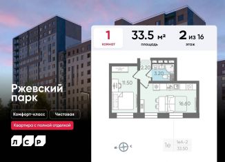 Продажа 1-комнатной квартиры, 33.5 м2, Санкт-Петербург, Дворцовая площадь, Центральный район