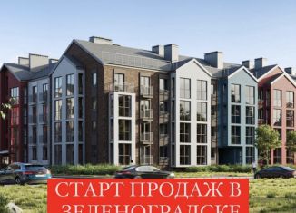 Продается однокомнатная квартира, 36 м2, Зеленоградск