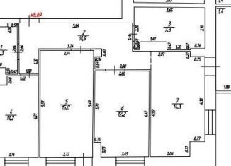 3-комнатная квартира на продажу, 76.2 м2, Киров, улица Орджоникидзе, 2Б