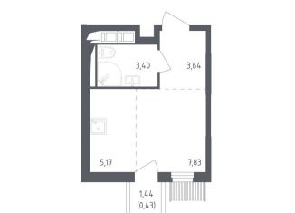 Продажа квартиры студии, 22 м2, Мытищи, жилой комплекс Мытищи Парк, к1, ЖК Мытищи Парк