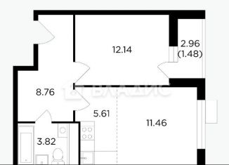 Продаю 2-комнатную квартиру, 43.3 м2, Апрелевка, жилой комплекс Весна, к1