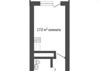 Квартира на продажу студия, 20.5 м2, Мурино, улица Шувалова, 22к2, ЖК Витамин