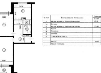 Продам 2-ком. квартиру, 58 м2, Москва, Воронежская улица, 7, метро Домодедовская