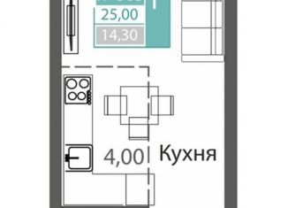Продажа 1-ком. квартиры, 25 м2, Симферополь, ЖК Академия