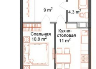 Продажа 1-комнатной квартиры, 35.6 м2, Санкт-Петербург, метро Владимирская
