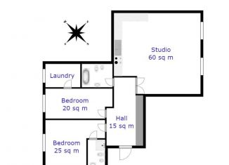 Сдается в аренду 3-комнатная квартира, 128 м2, Москва, Лаврушинский переулок, 11к1, Лаврушинский переулок