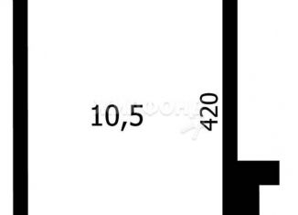 Продажа комнаты, 10.5 м2, Новосибирск, улица Дуси Ковальчук, 5, метро Гагаринская