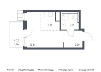 Продается квартира студия, 23 м2, Москва, жилой комплекс Алхимово, к9