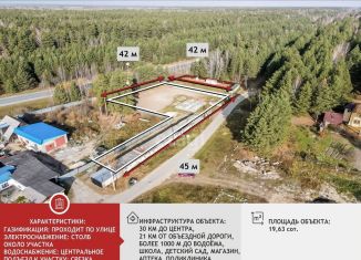 Продаю земельный участок, 19.6 сот., село Тюнево, Транспортный переулок