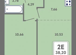 Продам 2-ком. квартиру, 38.2 м2, Пермский край