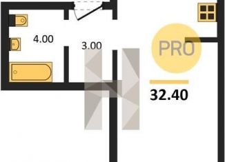 Квартира на продажу студия, 32.4 м2, Новосибирск, метро Площадь Маркса