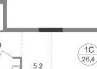 Продаю квартиру студию, 26.4 м2, Московский, ЖК Первый Московский