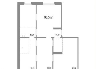 Продаю 1-комнатную квартиру, 98.5 м2, Челябинск, Нефтебазовая улица, 1