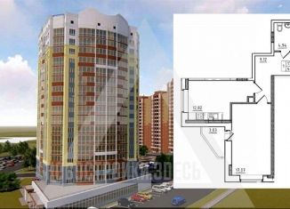 1-ком. квартира на продажу, 45.2 м2, Владимир, Октябрьский район, улица Лакина, 2Б