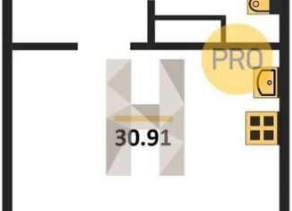 Квартира на продажу студия, 30.9 м2, Новосибирск, метро Площадь Ленина