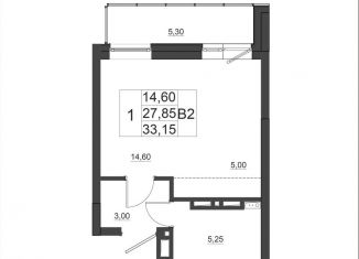 Продаю квартиру студию, 33.2 м2, Красноярский край