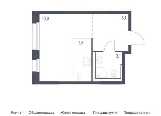 Продаю квартиру студию, 25.8 м2, Москва, Ленинградское шоссе, 229Ак2