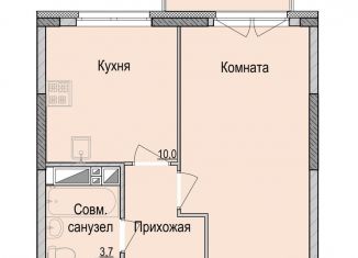 Продаю 1-комнатную квартиру, 35.3 м2, Ижевск, жилой район Ракетный