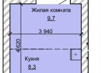 Продается квартира студия, 24.9 м2, Барнаул