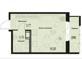 Продам квартиру студию, 23.8 м2, Мурино