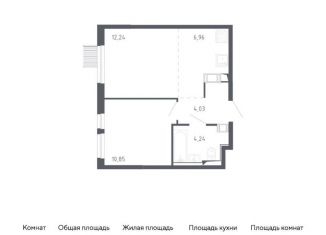 Продаю 1-комнатную квартиру, 38.3 м2, Москва, САО, Ленинградское шоссе, 229Ак2