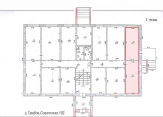 Торговая площадь в аренду, 26.6 м2, Тамбов, Советская улица, 192, Октябрьский район