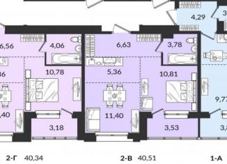 Продается двухкомнатная квартира, 40.5 м2, Иркутск