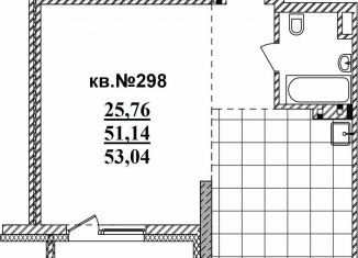 Продается квартира студия, 53 м2, Новосибирская область, Садовая улица, 17