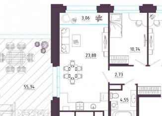 Продается 3-комнатная квартира, 137.5 м2, Рязань