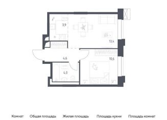 Продается 1-ком. квартира, 36.5 м2, Москва, ЗАО