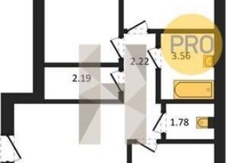 Продам трехкомнатную квартиру, 83 м2, Воронеж, Железнодорожный район, бульвар Содружества, 1