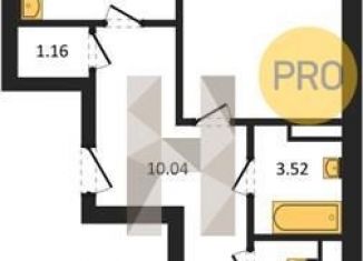 2-ком. квартира на продажу, 67.2 м2, Воронеж, улица Славы, 7