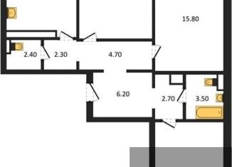 Продажа трехкомнатной квартиры, 85.9 м2, Воронеж, улица Шишкова, 140Б/16