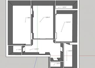 Продается 2-комнатная квартира, 70.5 м2, Воронеж, Коминтерновский район, Московский проспект, 42/1