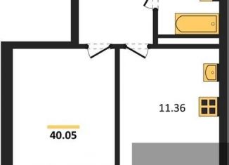 Продается однокомнатная квартира, 40 м2, Воронеж, Коминтерновский район, Московский проспект, 66