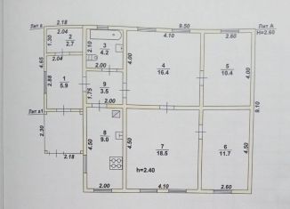 Продается дом, 73.7 м2, рабочий посёлок Таловая, Пролетарская улица