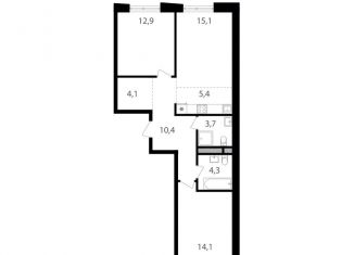 Продажа 2-комнатной квартиры, 70 м2, Москва, ВАО