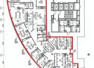 Сдача в аренду офиса, 555.9 м2, Москва, Олимпийский проспект, 14