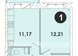 Продаю 1-комнатную квартиру, 34.8 м2, поселок Дзержинск, микрорайон Современник, 27