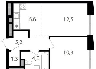 Продается 1-комнатная квартира, 39.9 м2, Москва, ВАО