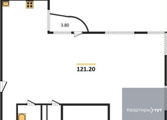 Продам 3-комнатную квартиру, 121.2 м2, Воронежская область, улица Платонова, 11/1