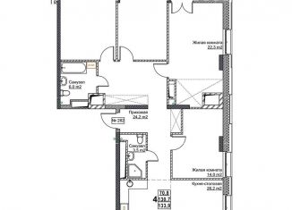 Продается 4-ком. квартира, 133.9 м2, Нижний Новгород, метро Канавинская