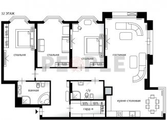 Продажа 4-комнатной квартиры, 180 м2, Москва, Чапаевский переулок, 3, ЖК Триумф Палас