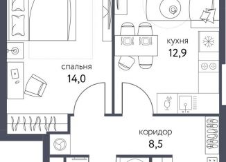 Продажа 1-ком. квартиры, 39.6 м2, Москва, ЖК Сиреневый парк, Тагильская улица, 4В