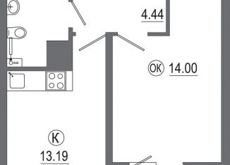 Продаю однокомнатную квартиру, 40.1 м2, Иркутск