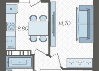 Продам 1-комнатную квартиру, 35.2 м2, Краснодарский край, улица Ярославского, 100В