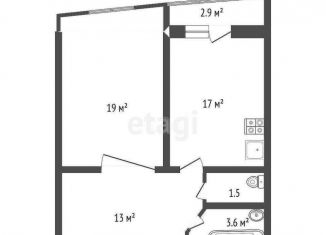 Продается 1-ком. квартира, 57 м2, Самара, Черемшанская улица, 162, метро Безымянка