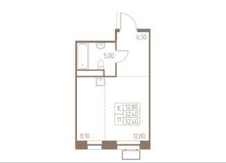 Продаю квартиру студию, 32.4 м2, Пушкино